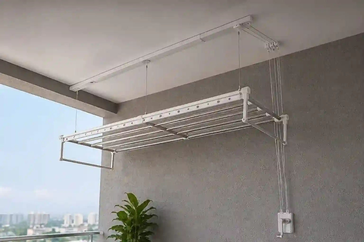 Ceiling Mounted Clothes Drying Hanger